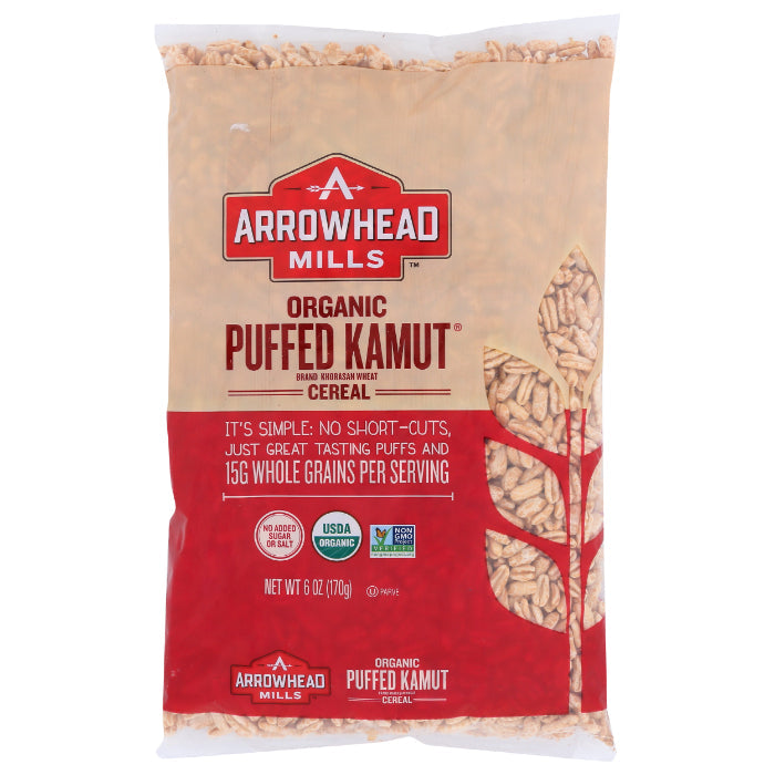 Arrowhead Mills - Cereal Puff Kamut NS Org, 6 Oz - Pack of 1