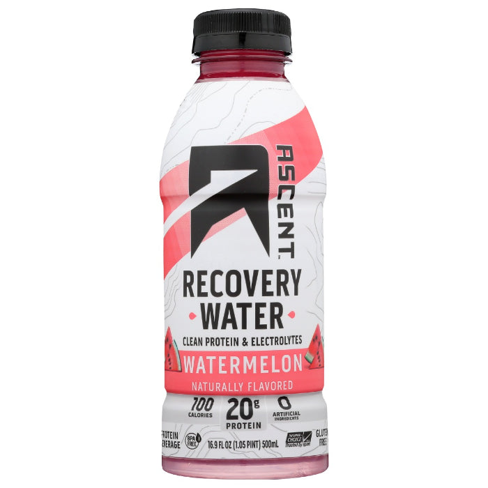 Ascent - Recovery Water Watermelon, 16.9 FO - Pack of 12