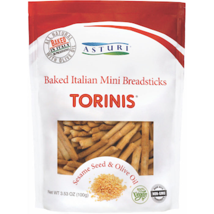 Asturi - Torinis Sesame & Olive Oil, 3.53 OZ - Pack of 12