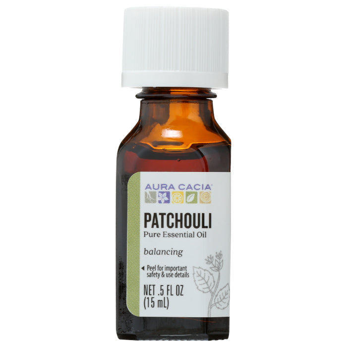 Aura Cacia - Essential Oil Patchouli, 0.5 oz - Pack of 1