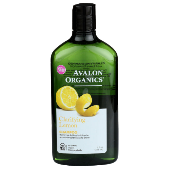 Avalon Organics - Shampoo Lemon, 11 oz - Pack of 1