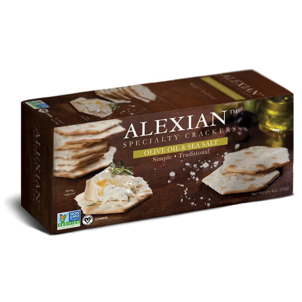 Alexian - Olive Oil & Sea Salt Cracker, 4 Oz