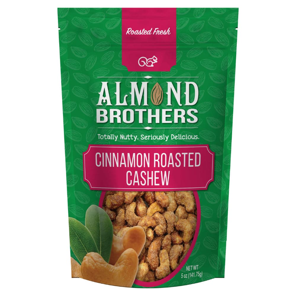 Almond Brothers - Cinnamon Roasted Cashews, 5 Oz