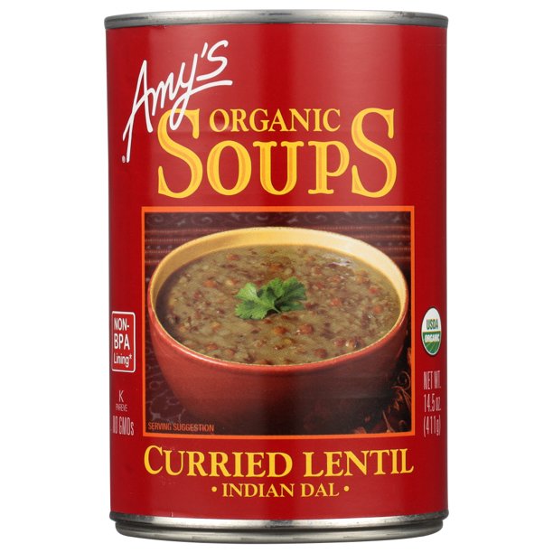 Amy's - Organic Curried Lentil Soup, 14.5 Oz | Pack Of 12