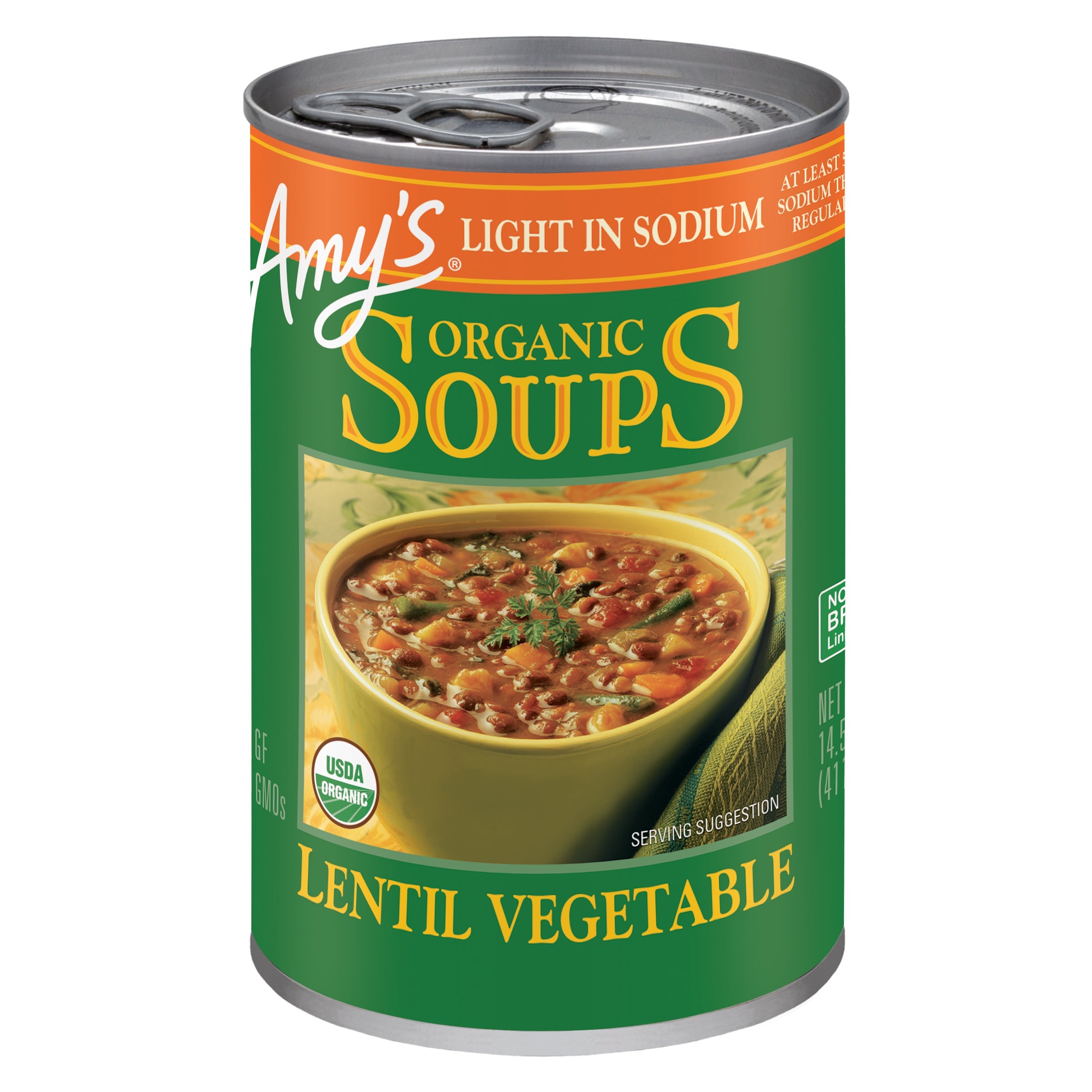 Amy's - Organic Lentil Vegetable Soup 14.5 Oz | Pack Of 12