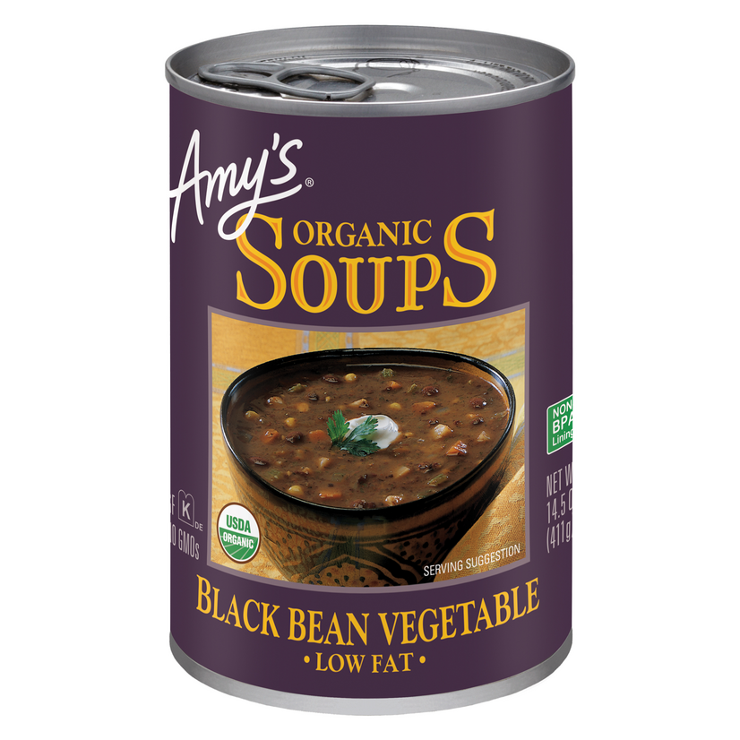 Amy's - Organic Black Bean Vegetable - 14.5 Oz | Pack Of 12