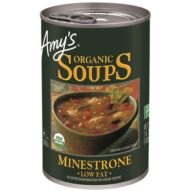 Amy's - Organic Minestrone Soup, 14.1 Oz | Pack Of 12