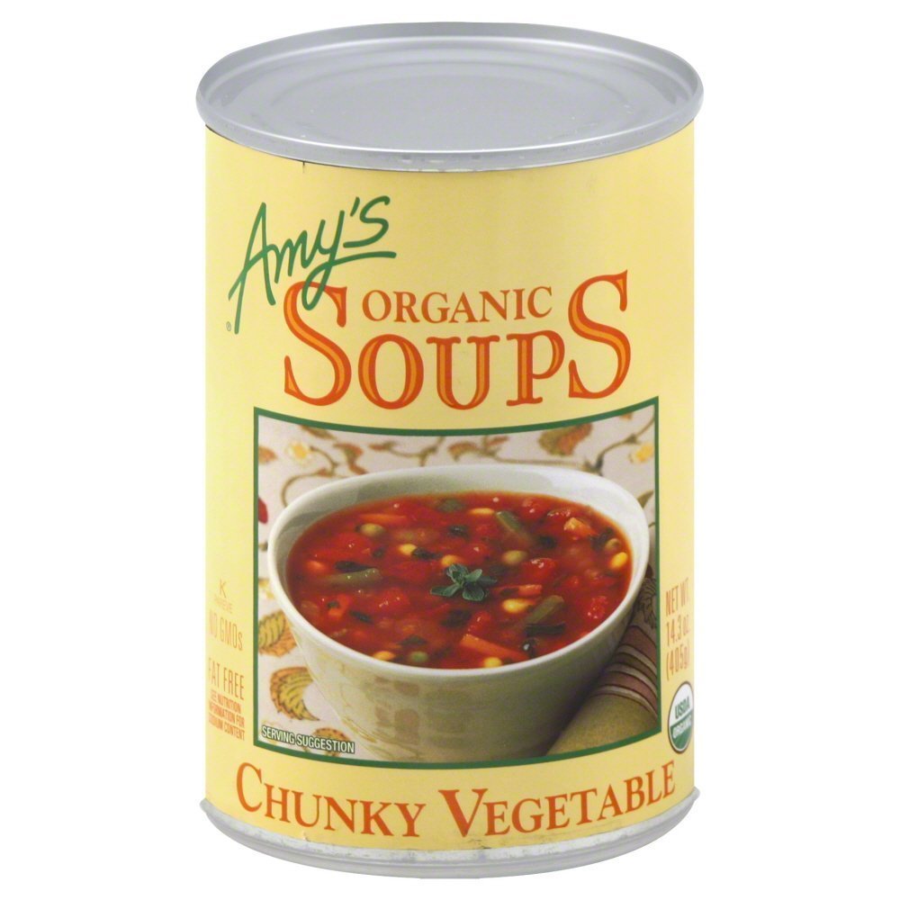 Amy's - Organic Soup Chunky Vegetable, 14.3 Oz | Pack Of 12