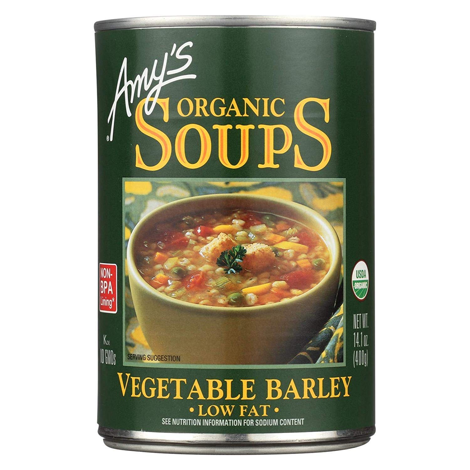 Amy's - Vegetable Barley Soup, 14.5 Oz | Pack Of 12