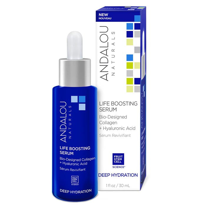 Andalou Naturals - Deep Hydration Life Boosting Serum, 1 fl oz