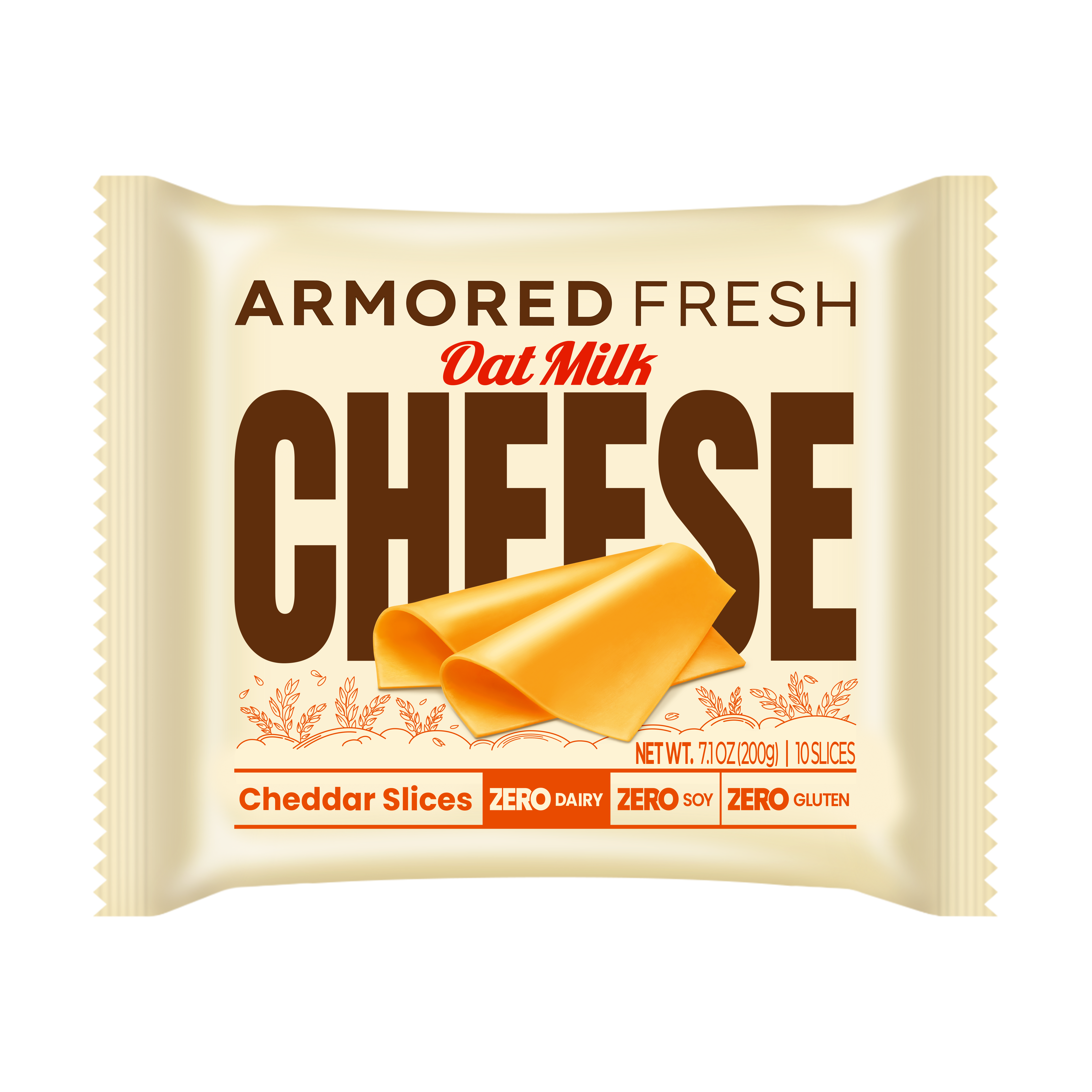 Armored Fresh - Oat Milk Cheddar Slices, 7.1oz