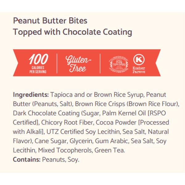 Artisinal Treats - Peanut Butter Bites - Chocolate, 4.8oz