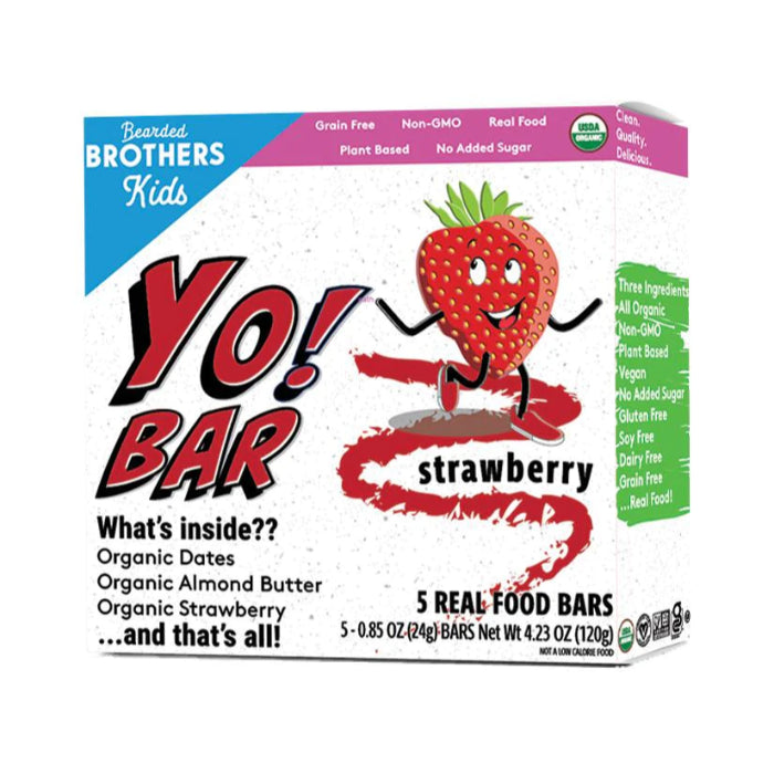 Bearded Brothers - Bar Strawberry, 4.23 oz - Pack of 6