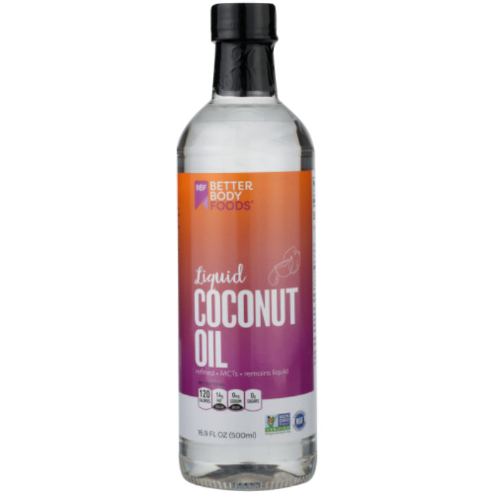 Betterbody - Oil Coconut Liquid, 16.9 Oz - Pack of 6