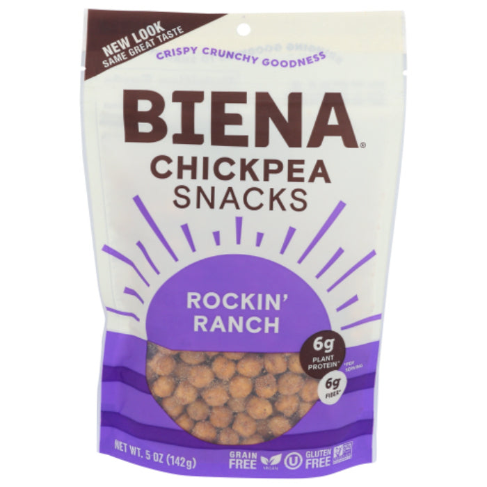 Biena - Chickpea Roasted Ranch, 5 OZ - Pack Of 8