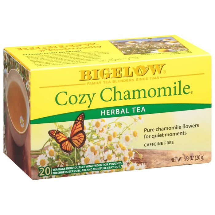 Bigelow - Tea Cozy Chamomile, 20 Bags, 0.73 OZ - Pack Of 6