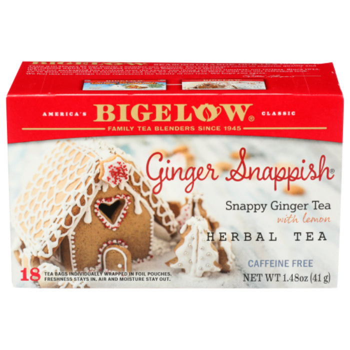 Bigelow - Tea Ginger Snappish, 1.48 oz - Pack of 6