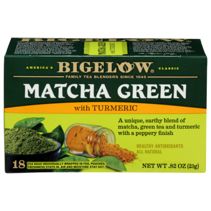 Bigelow - Tea Matcha Green Turmeric, 0.82 oz - Pack of 6