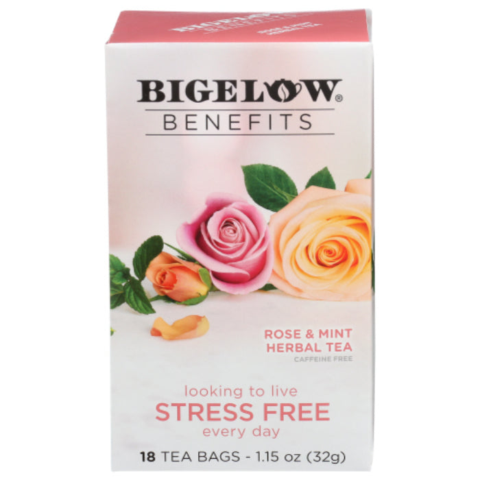 Bigelow - Tea Rose and Mint, 1.15 oz - Pack of 6