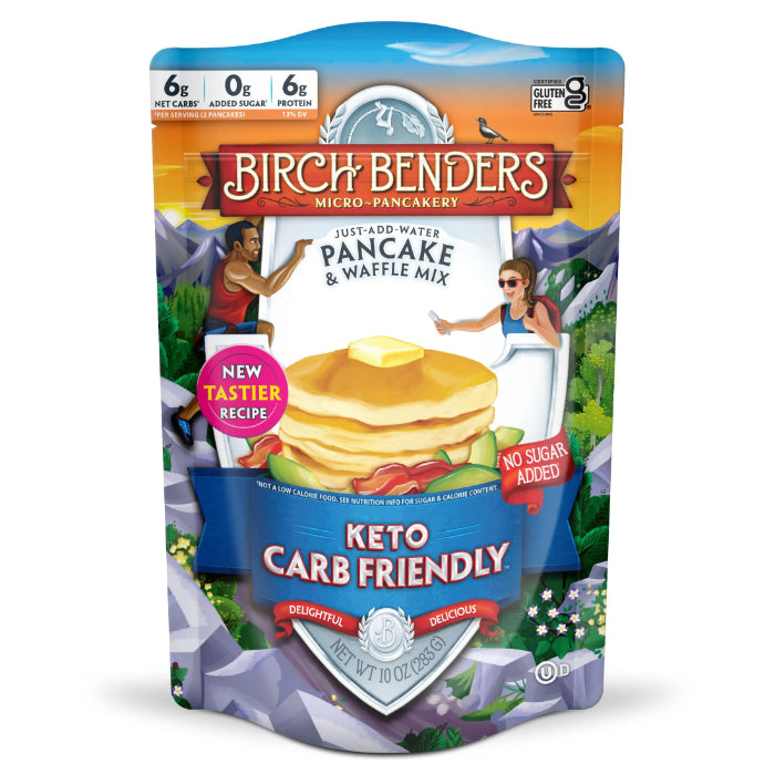 Birch Benders - Mix Pancake Waffle Keto, 10 oz - Pack of 6