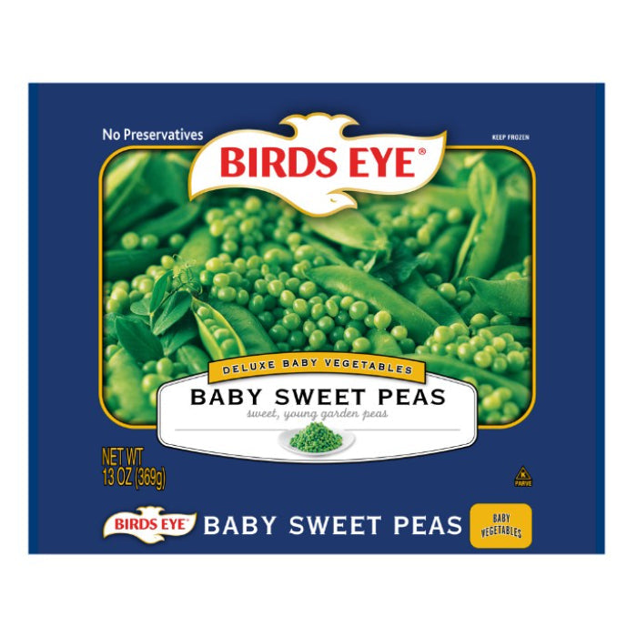 Birds Eye - Peas Baby Sweet, 13 oz - Pack of 12