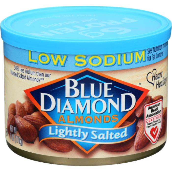 Blue Diamond - Almond Lightly Salted, 6 oz - Pack of 12