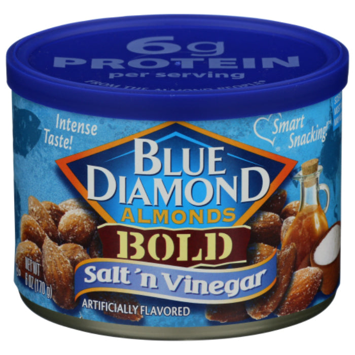 Blue Diamond - Almond Salt & Vinegar, 6 oz - Pack of 12