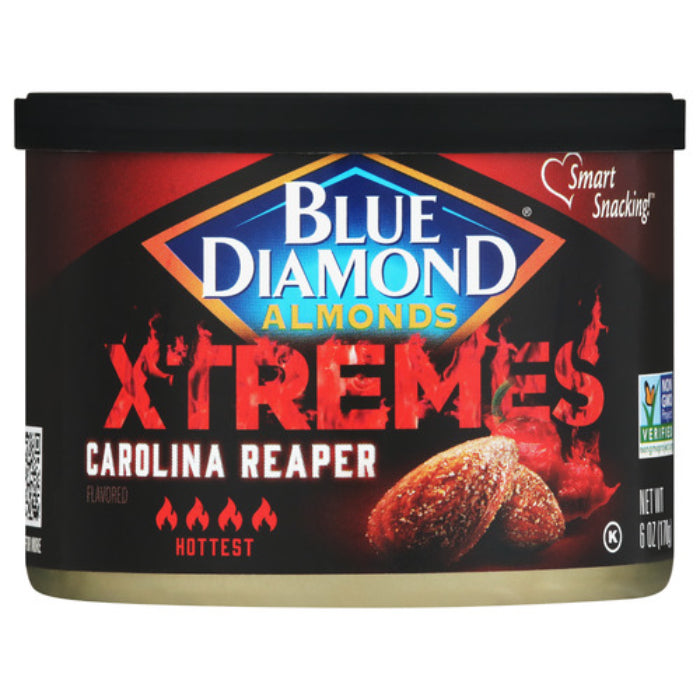 Blue Diamond - Almond Xtreme Carolina Reaper, 6 oz - Pack of 12