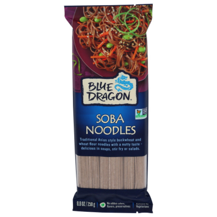 Blue Dragon - Noodle Dried Soba, 8.8 oz - Pack of 10