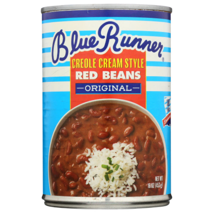 Blue Runner - Bean, Red Cream Style, 16 oz - Pack of 12