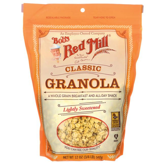 Bob's Red Mill - Granola, NF, Natural, 12 OZ - Pack of 4