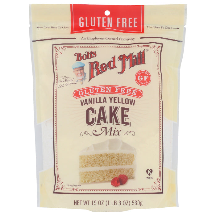 Bob's Red Mill - Mix, Cake, Vanilla, 19 OZ - Pack of 4