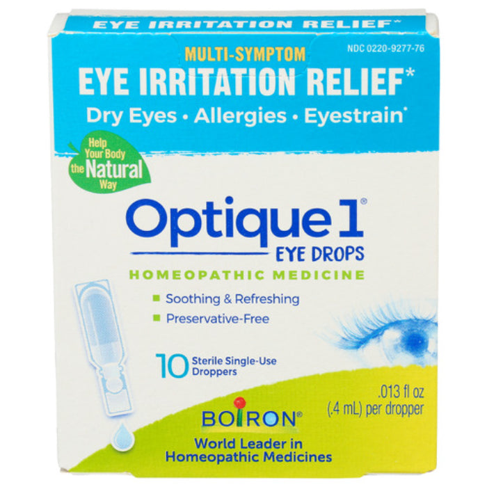 Boiron - Eye Drops Optique, 10 pieces - Pack of 1