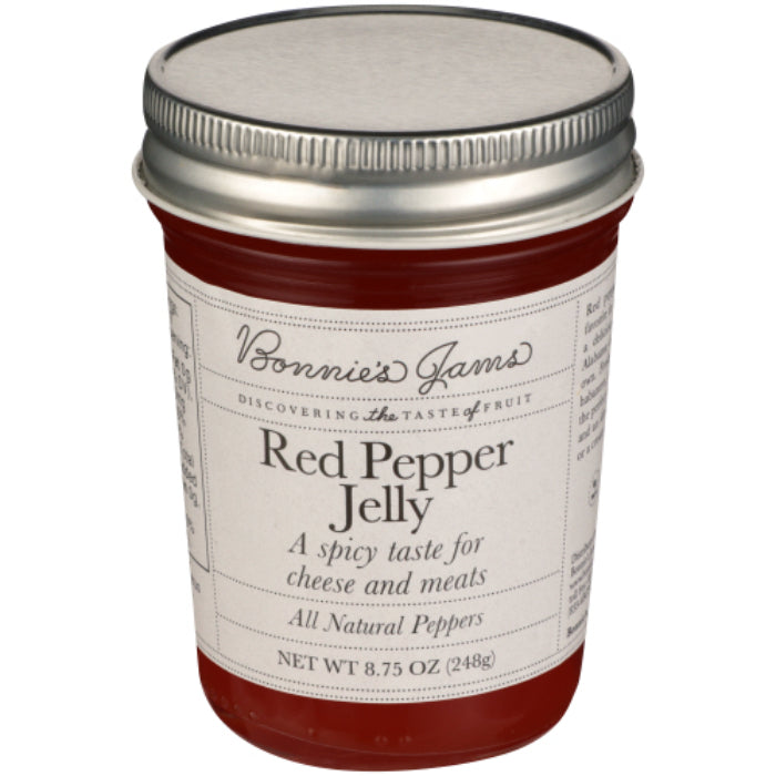 Bonnie's Jams - Red Pepper Jelly, 8.75 oz - Pack of 6