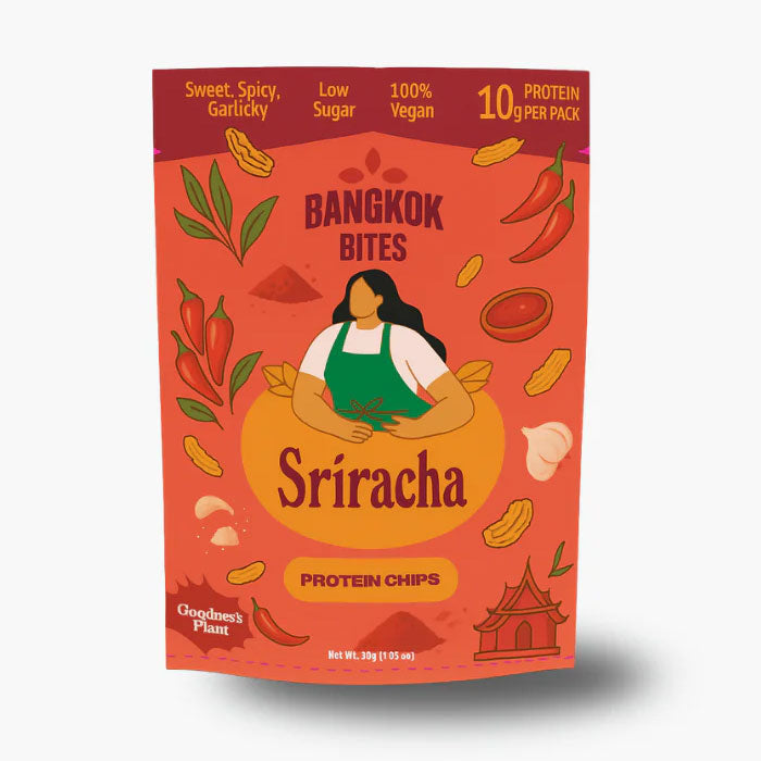 Bankok Bites - Protein Chips - Sriracha, 1.05oz