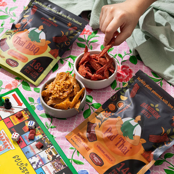 Bankok Bites - Vegan Jerky - Thai BBQ, 2oz