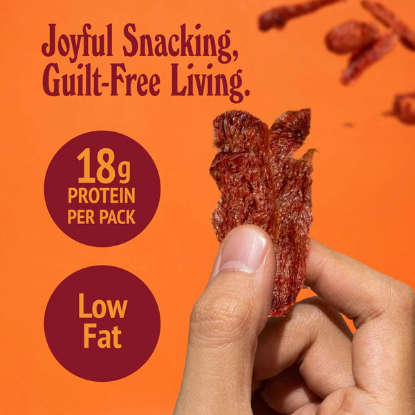 Bankok Bites - Vegan Jerky - Thai BBQ, 2oz