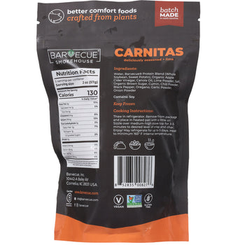 Barvecue - Crafted from Plants - Carnitas, 10oz