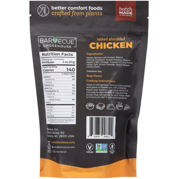 Barvecue - Crafted from Plants - Naked Shredded Chicken, 10oz