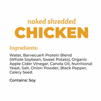 Barvecue - Crafted from Plants - Naked Shredded Chicken, 10oz