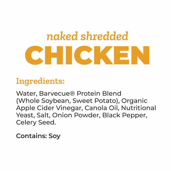 Barvecue - Crafted from Plants - Naked Shredded Chicken, 10oz