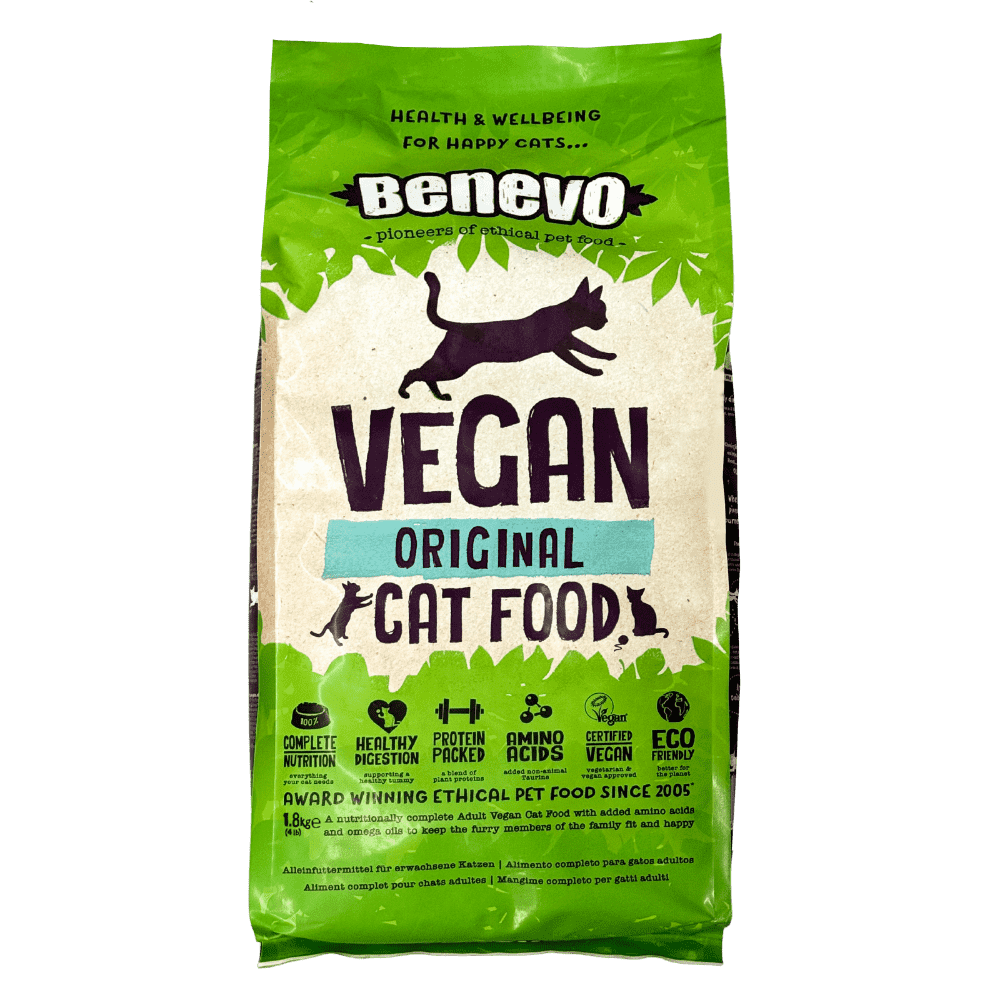 Benevo - Vegan Cat Food - Original, 1.8kg (4lb)