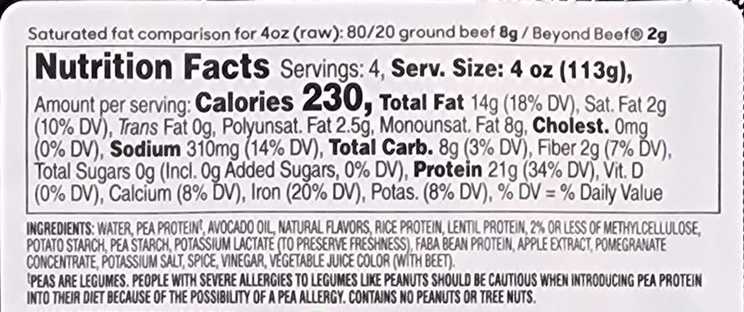 Beyond Meat - Plant-Based Ground, 16oz