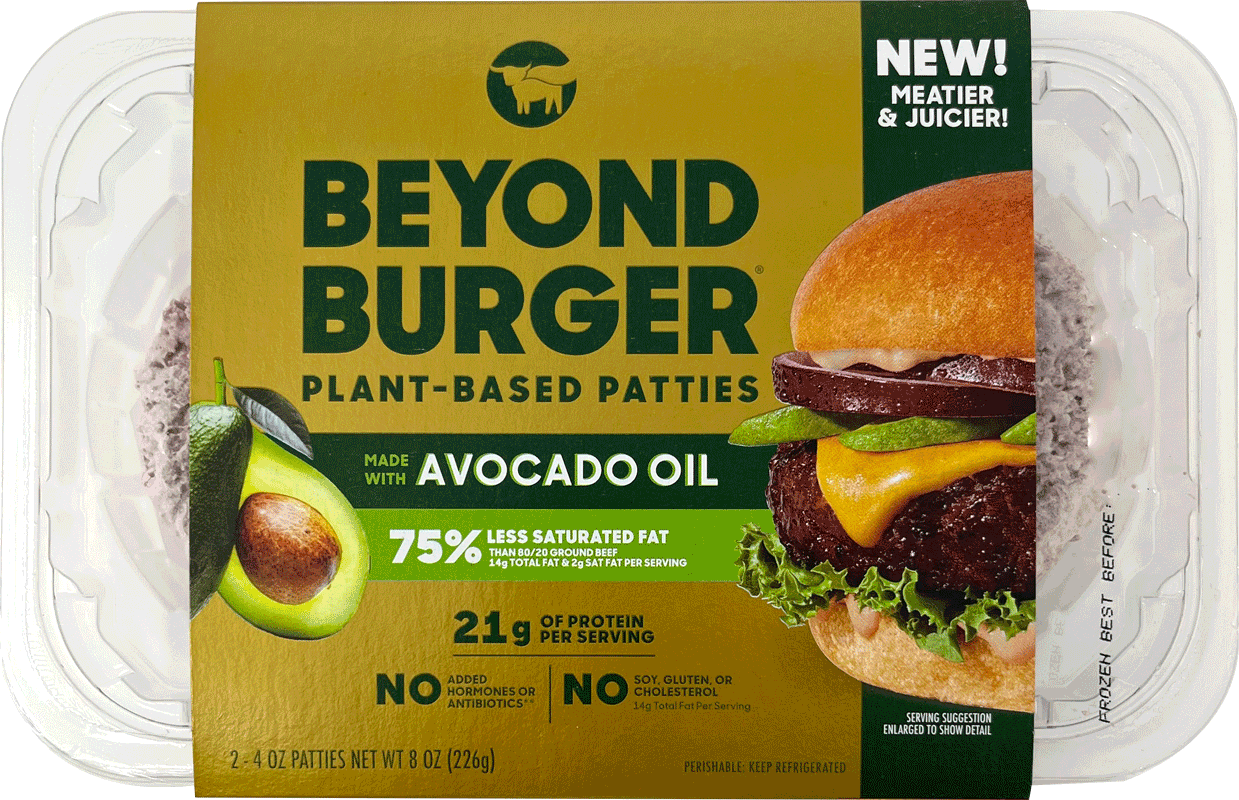 Beyond Meat - Beyond Burger Plant-Based Patties 2 pk, 8oz