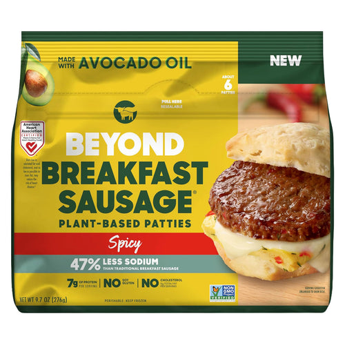 Beyond Meat - Breakfast Sausage Patties - Spicy, 9.7oz