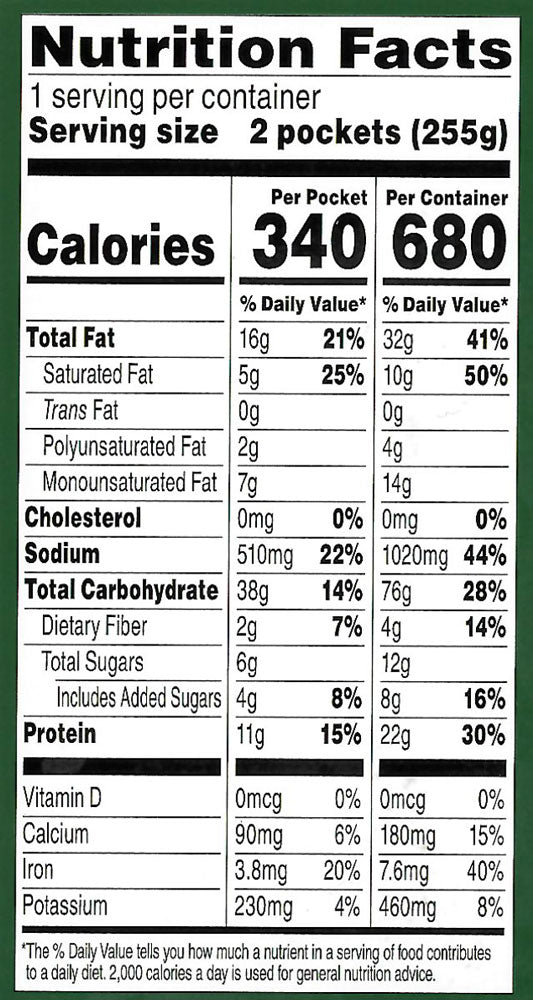 Beyond Meat - Pizza Bakes - Meaty Italian 2 pk, 9oz