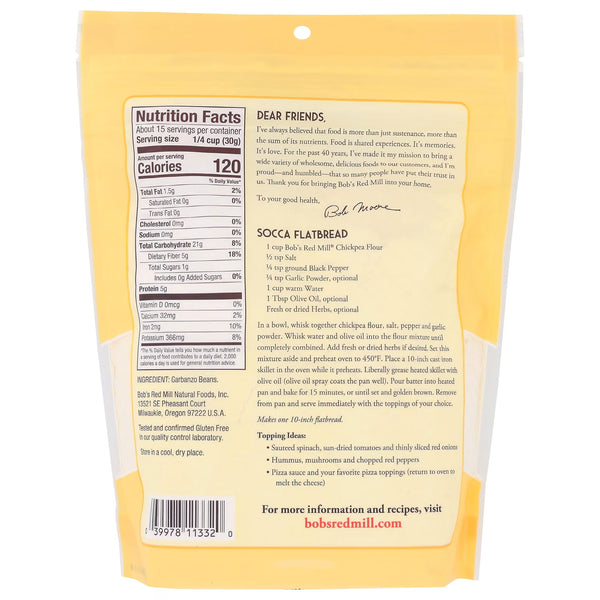 Bob's Red Mill - Chickpea Flour, 16oz