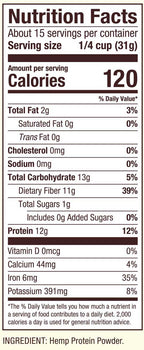 Bob's Red Mill - Hemp Protein Powder, 16oz
