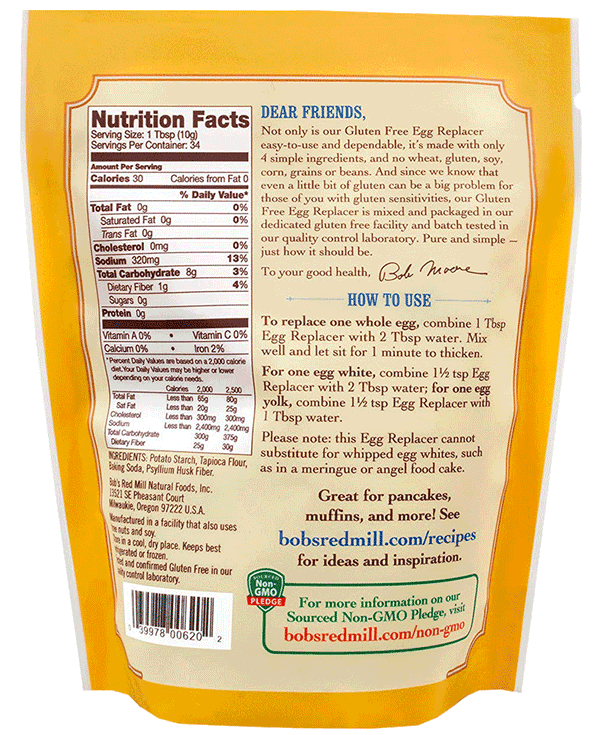 Bob's Red Mill - Egg Replacer, 12oz