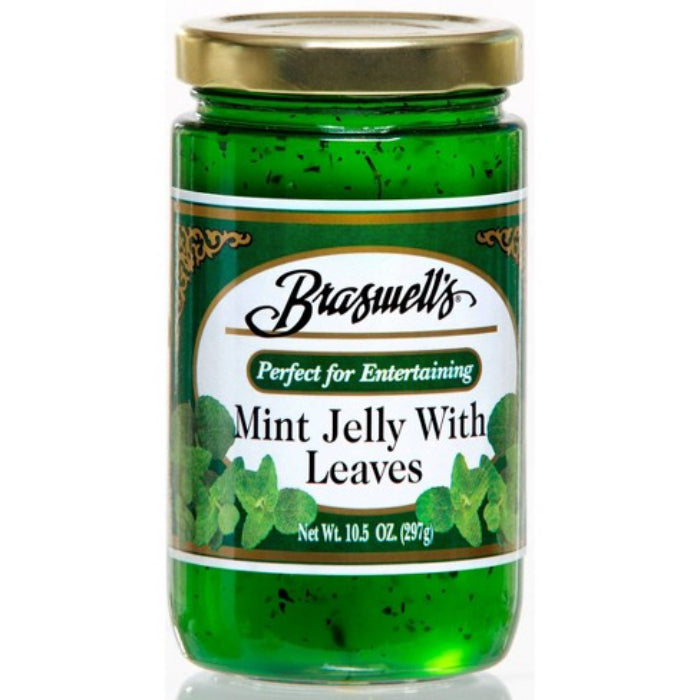 Braswell - Jelly Mint with Leaves, 10.5 oz - Pack of 6